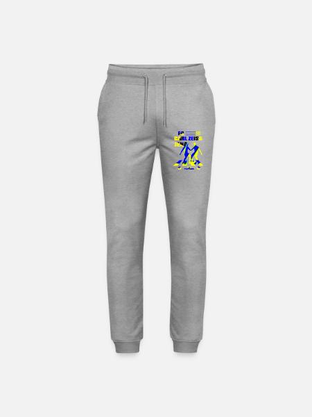 FC Carl Zeiss Jena - Stanley/Stella Unisex Bio Jogginghose Mover  - Grau meliert