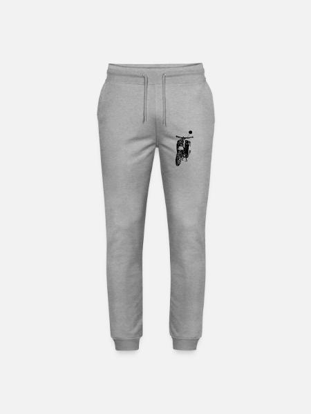 Schwalbe Moped - Stanley/Stella Mover Unisex Organic Jogging Trousers - heather grey