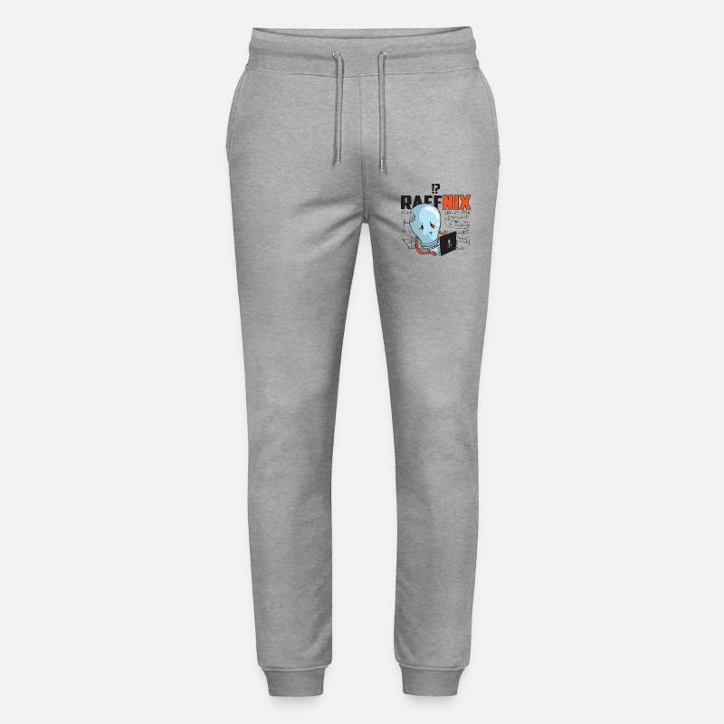 Raffnix Glühbirne - Stanley/Stella Unisex Bio Jogginghose Mover  - Grau meliert