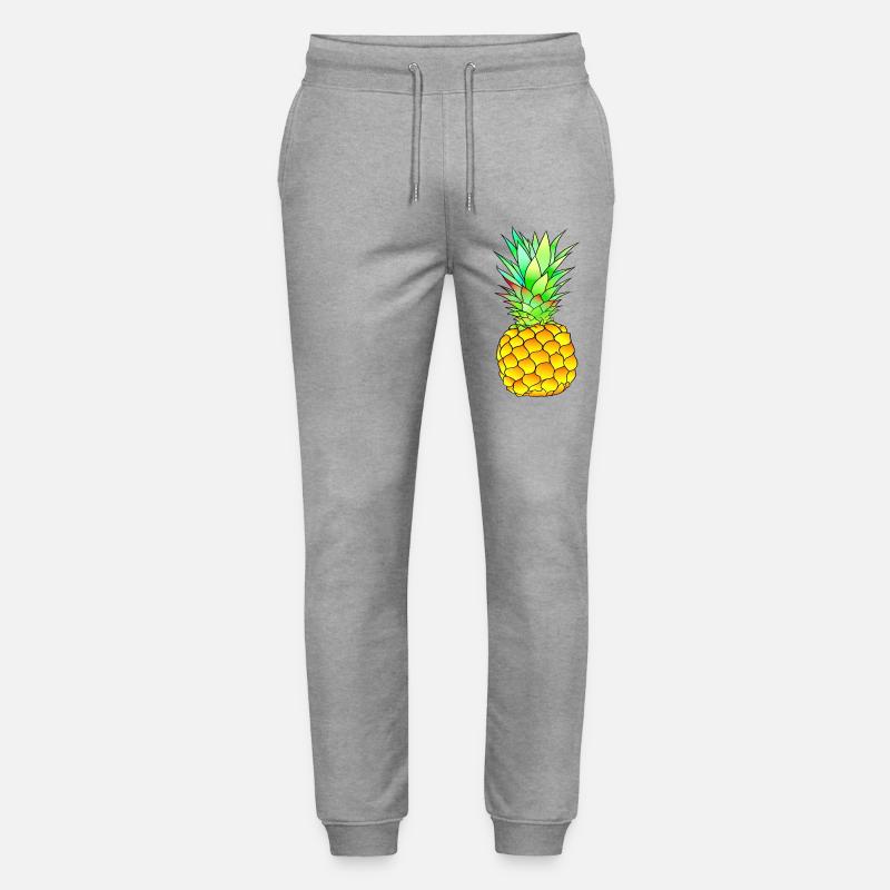 Ananas - Pantalon de jogging bio MOVER Stanley/Stella unisexe - gris chiné