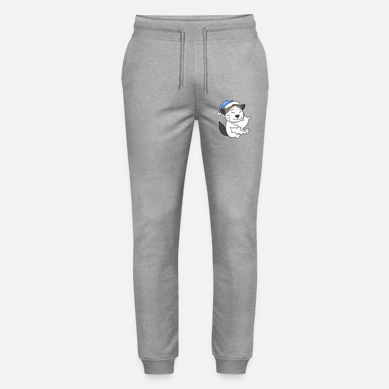 Katze Katzenrasse Ragdoll - Stanley/Stella Unisex Bio Jogginghose Mover  - Grau meliert