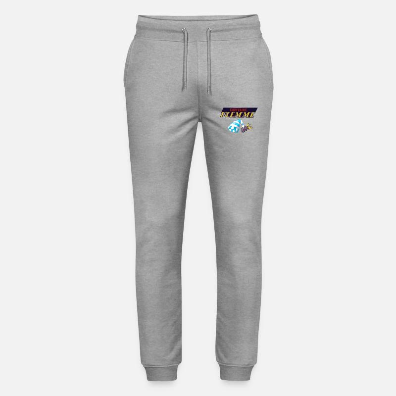 Fauler Kapitän - Stanley/Stella Unisex Bio Jogginghose Mover  - Grau meliert