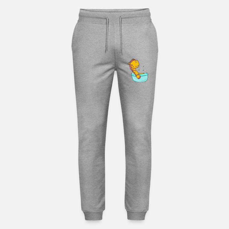 Girafe - Pantalon de jogging bio MOVER Stanley/Stella unisexe - gris chiné