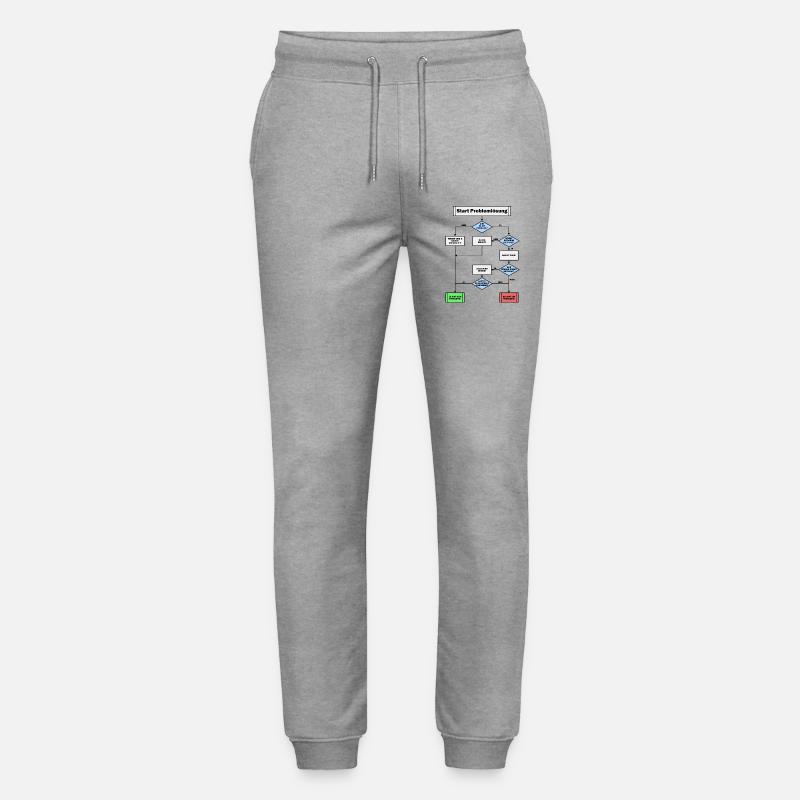 Problemlösung! - Stanley/Stella Unisex Bio Jogginghose Mover  - Grau meliert