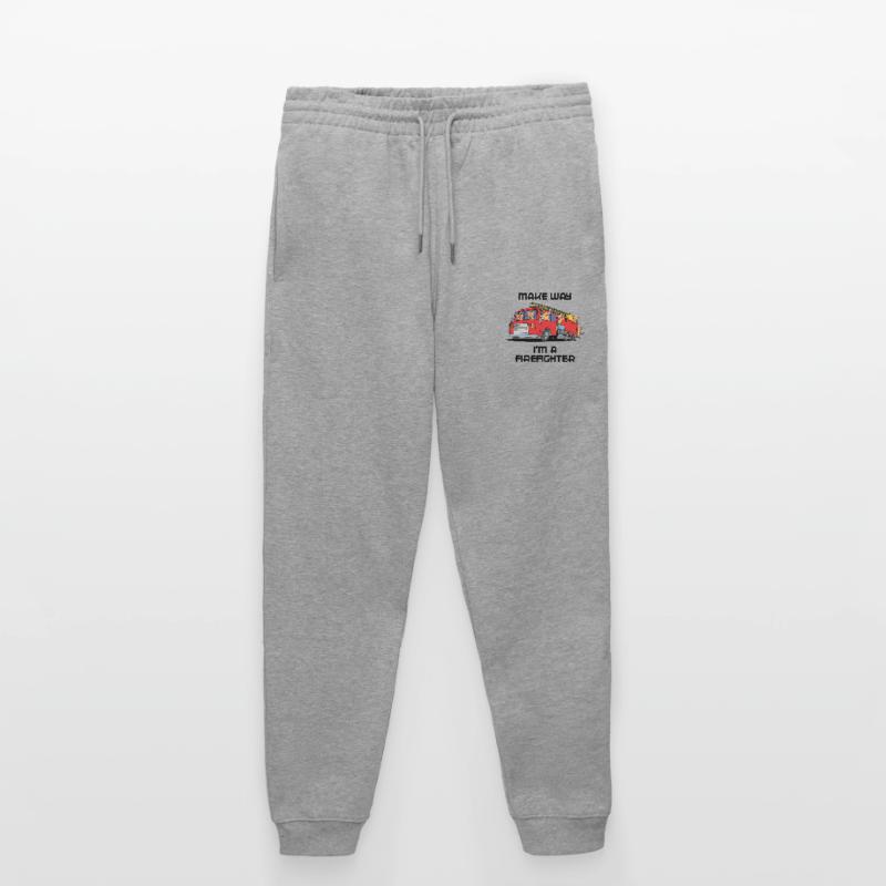 Fire Brigade Statement Fire Engine Professional Fire Brigade Stanley/Stella Mover Unisex Organic Jogging Trousers