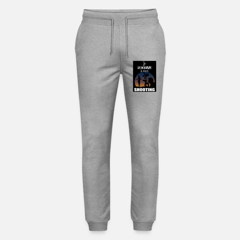Ich werde schießen - Stanley/Stella Unisex Bio Jogginghose Mover  - Grau meliert