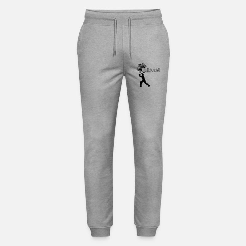Star-Cricketspieler - Stanley/Stella Unisex Bio Jogginghose Mover  - Grau meliert