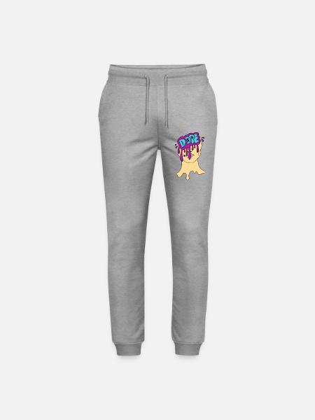 D.o.p.e Leaky Portrait - Stanley/Stella Mover Unisex Organic Jogging Trousers - heather grey