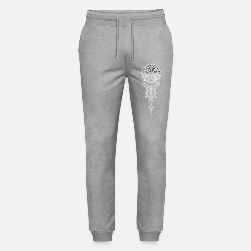 Vergvísir3 - Stanley/Stella Unisex Bio Jogginghose Mover  - Grau meliert