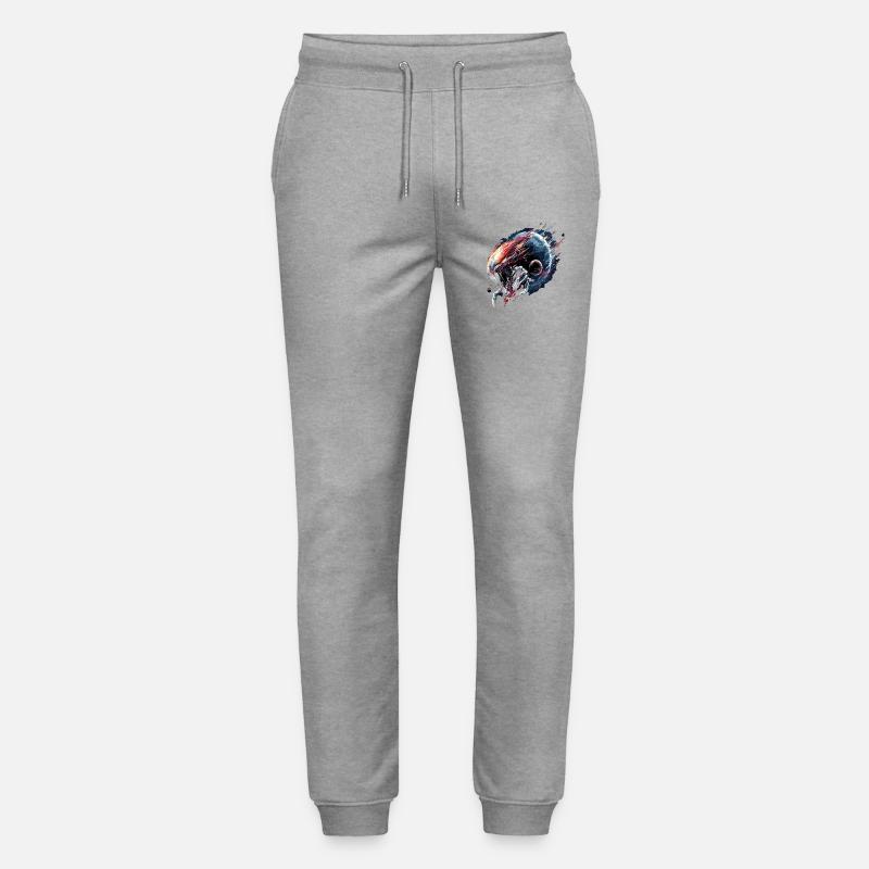 Alien Creature Planète Science-fiction - Pantalon de jogging bio MOVER Stanley/Stella unisexe - gris chiné