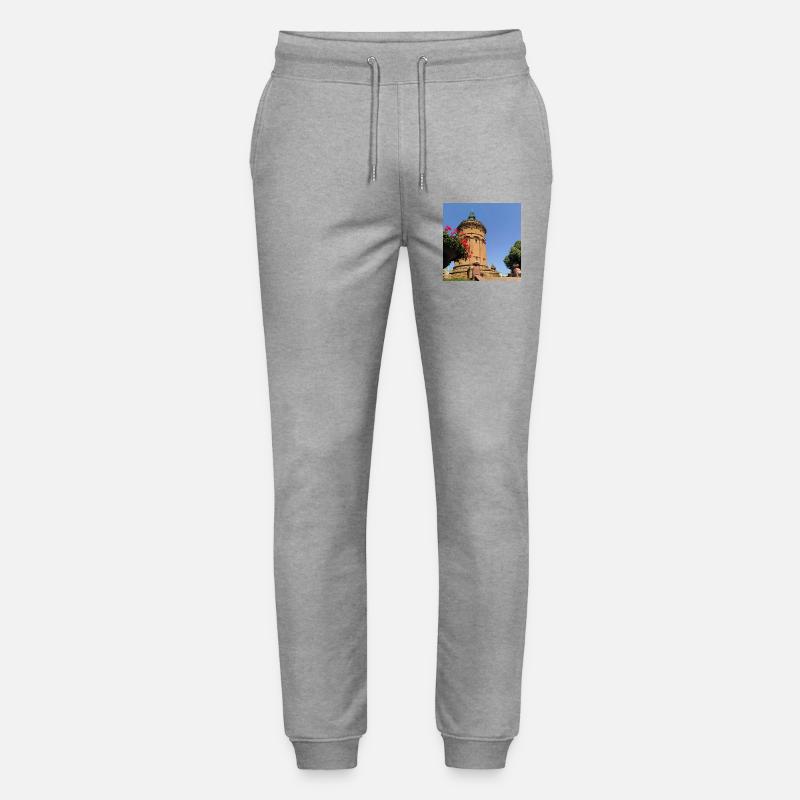 WASSERTURM MANNHEIM - Stanley/Stella Unisex Bio Jogginghose Mover  - Grau meliert