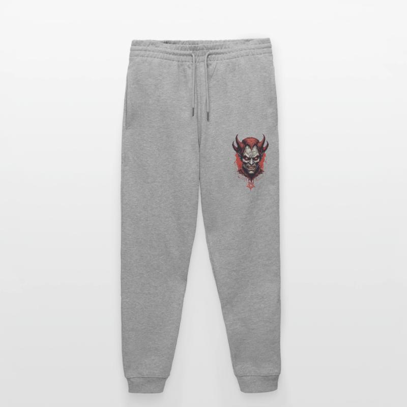 Hell demon devil Stanley/Stella Mover Unisex Organic Jogging Trousers