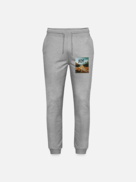 Gravel Bliss : Roulez - Pantalon de jogging bio MOVER Stanley/Stella unisexe - gris chiné