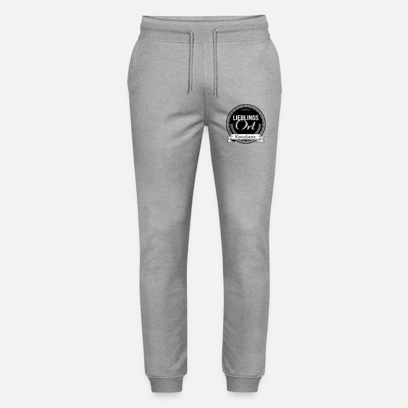 Lieblingsort Konstanz - Stanley/Stella Unisex Bio Jogginghose Mover  - Grau meliert