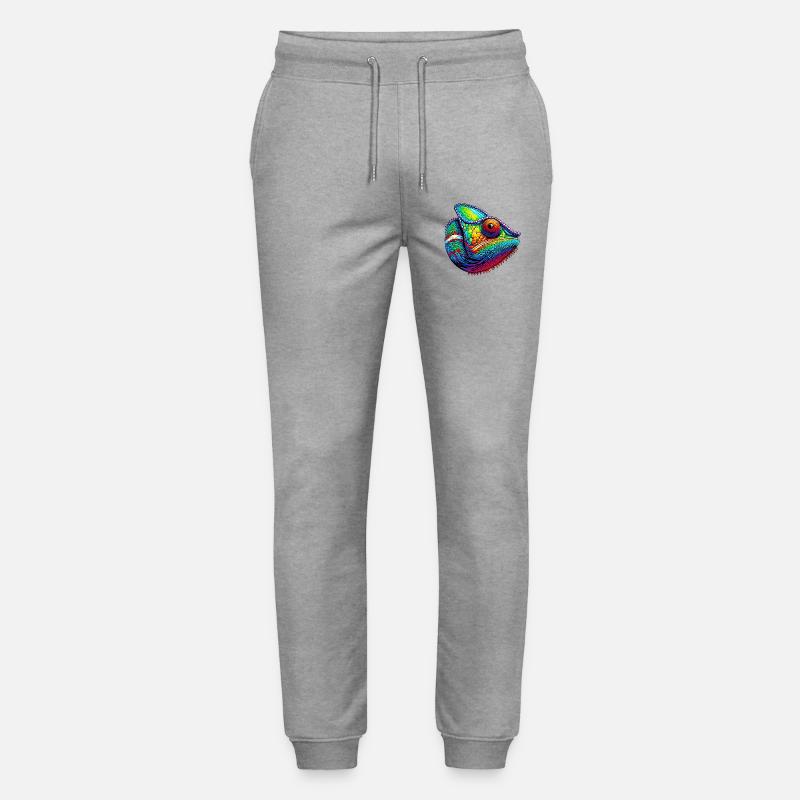 Chamäleon - Stanley/Stella Unisex Bio Jogginghose Mover - Grau meliert