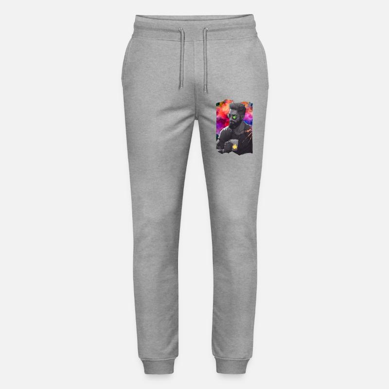 Sepia zwischen den Farben - Stanley/Stella Unisex Bio Jogginghose Mover  - Grau meliert