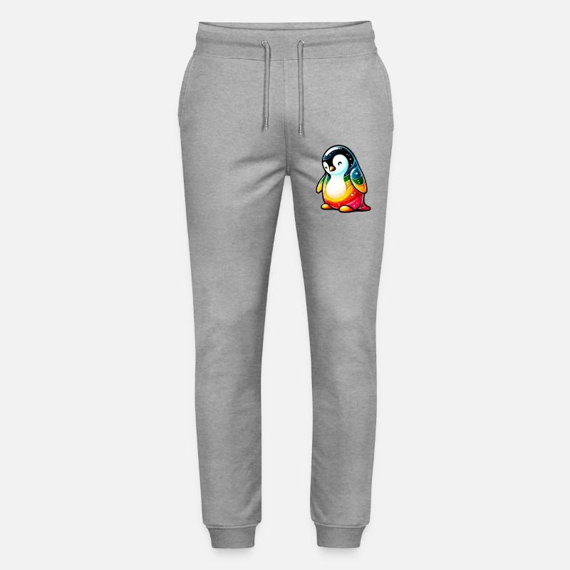 Pinguin - Stanley/Stella Unisex Bio Jogginghose Mover  - Grau meliert