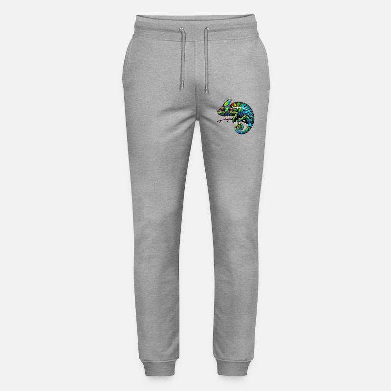 Chameleon - Stanley/Stella Mover Unisex Organic Jogging Trousers - heather grey