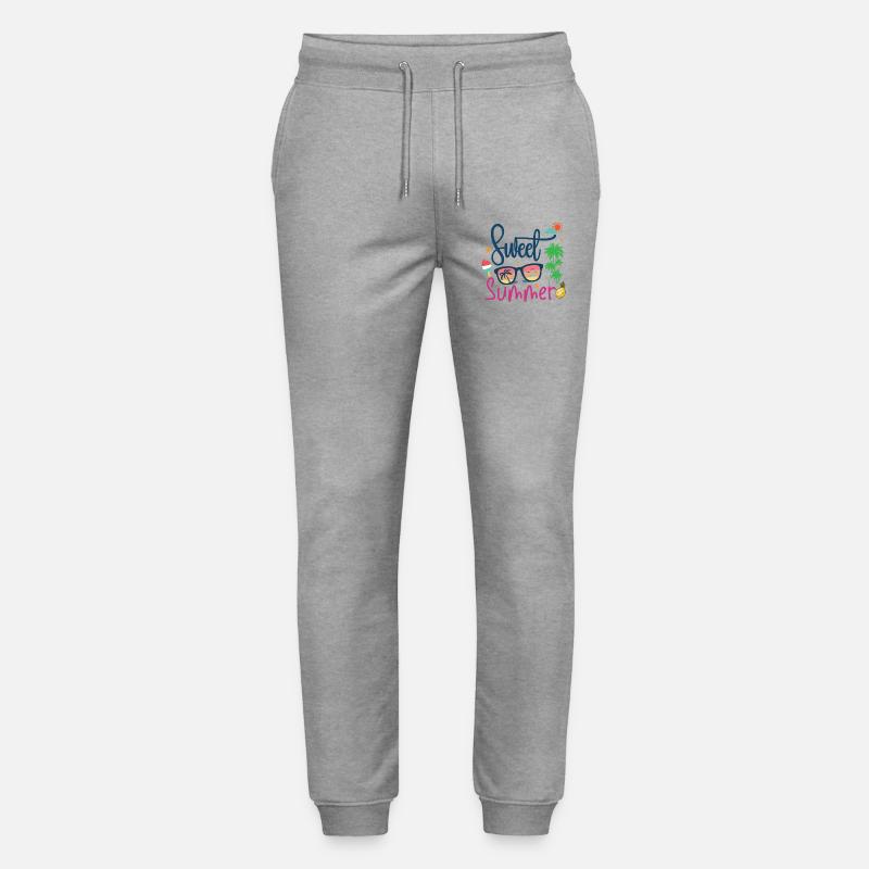 Süßer Sommer - Stanley/Stella Unisex Bio Jogginghose Mover  - Grau meliert