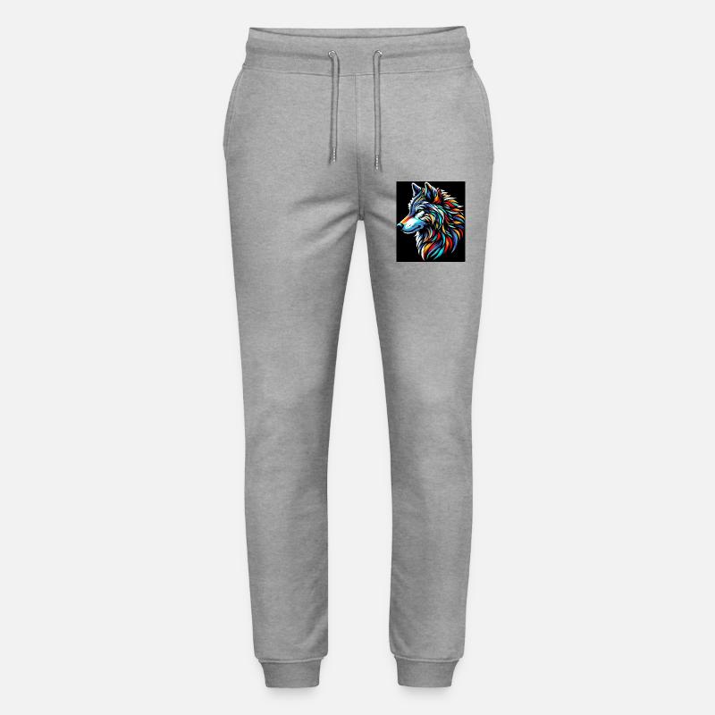 Wolf - Stanley/Stella Mover Unisex Organic Jogging Trousers - heather grey