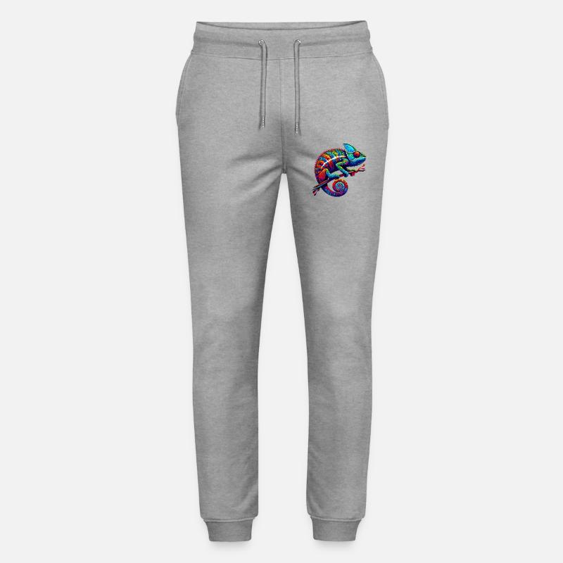Chamäleon - Stanley/Stella Unisex Bio Jogginghose Mover  - Grau meliert