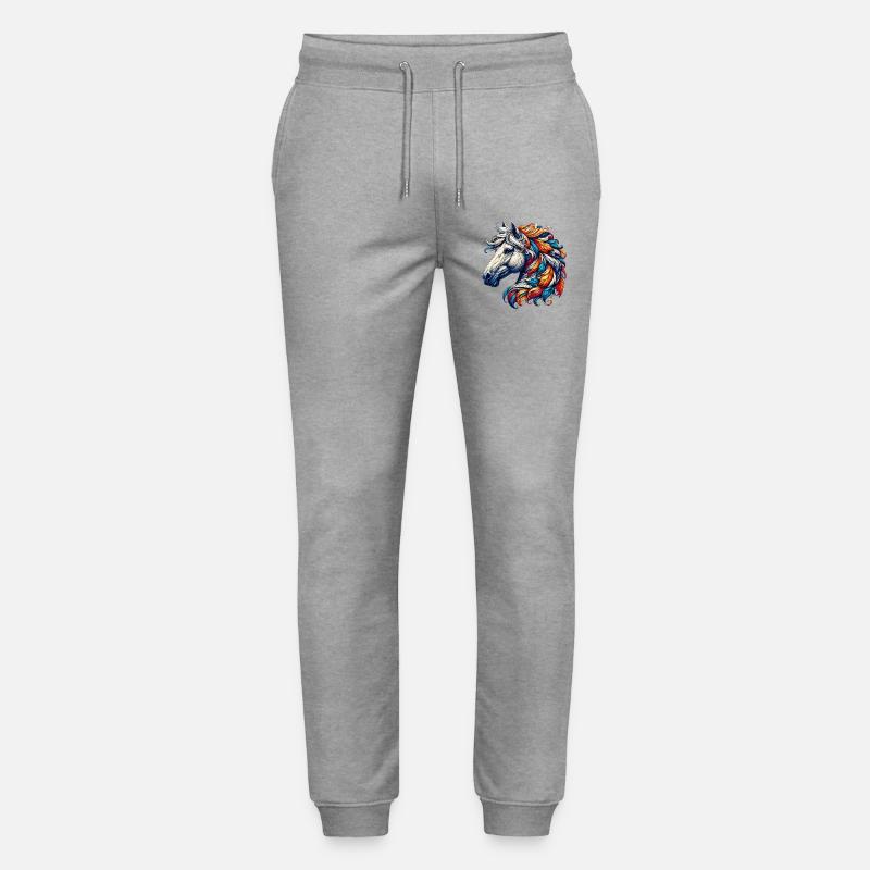 Cheval - Pantalon de jogging bio MOVER Stanley/Stella unisexe - gris chiné