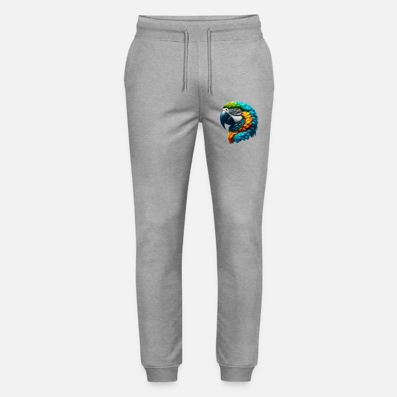 Papagei - Stanley/Stella Unisex Bio Jogginghose Mover  - Grau meliert