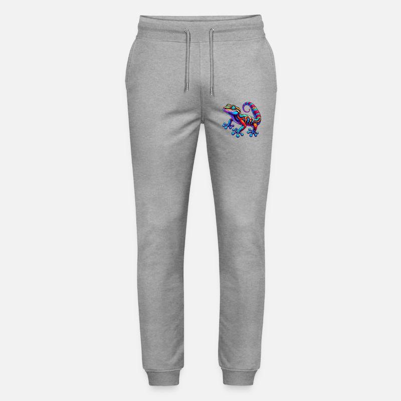 Gecko - Stanley/Stella Unisex Bio Jogginghose Mover  - Grau meliert