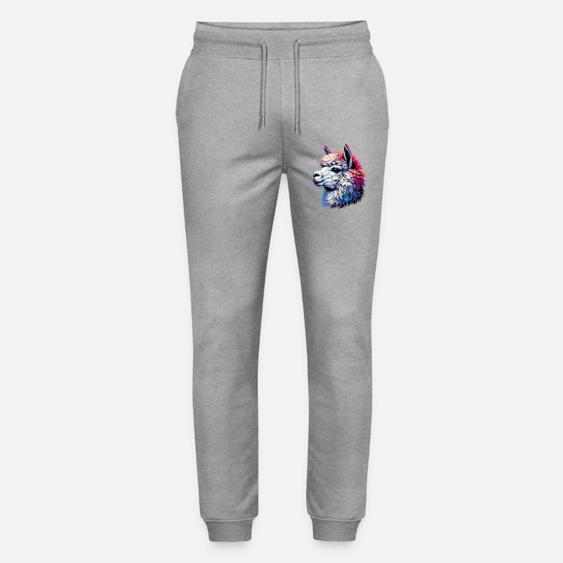 Alpaga - Pantalon de jogging bio MOVER Stanley/Stella unisexe - gris chiné