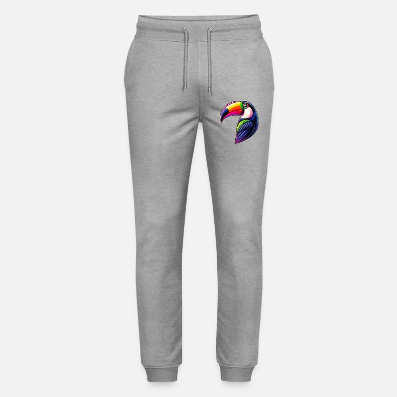 Tukan - Stanley/Stella Unisex Bio Jogginghose Mover  - Grau meliert