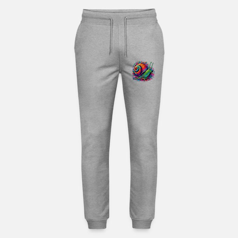 Escargot - Pantalon de jogging bio MOVER Stanley/Stella unisexe - gris chiné