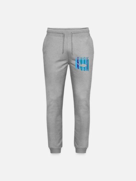Aquaholic - Stanley/Stella Unisex Bio Jogginghose Mover - Grau meliert