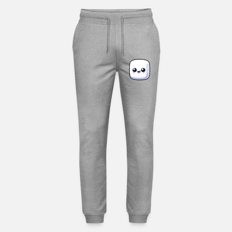 Süßer Marshmallow Zucker Comic - Stanley/Stella Unisex Bio Jogginghose Mover  - Grau meliert