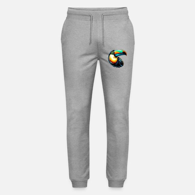 Toucan - Pantalon de jogging bio MOVER Stanley/Stella unisexe - gris chiné