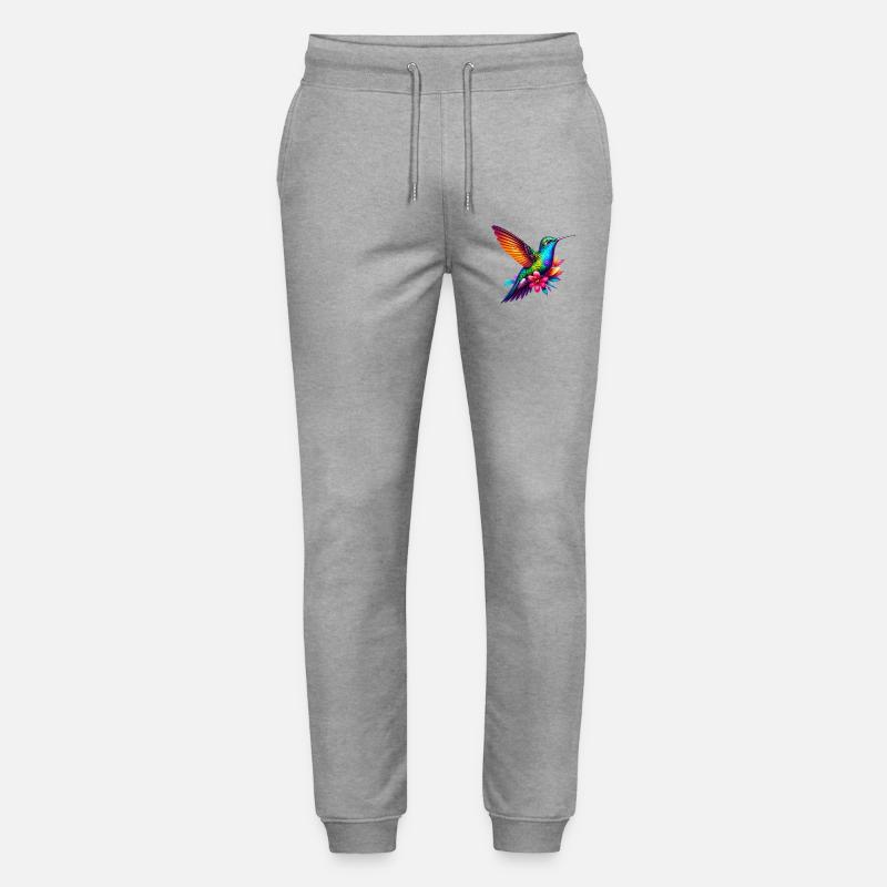 Kolibri - Stanley/Stella Unisex Bio Jogginghose Mover - Grau meliert
