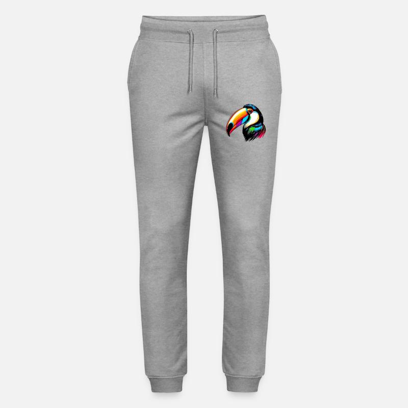 Tukan - Stanley/Stella Unisex Bio Jogginghose Mover  - Grau meliert