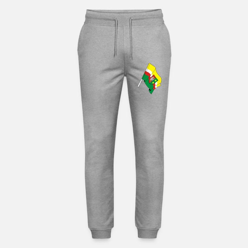 Flagge: Lubusz Polen - Stanley/Stella Unisex Bio Jogginghose Mover  - Grau meliert