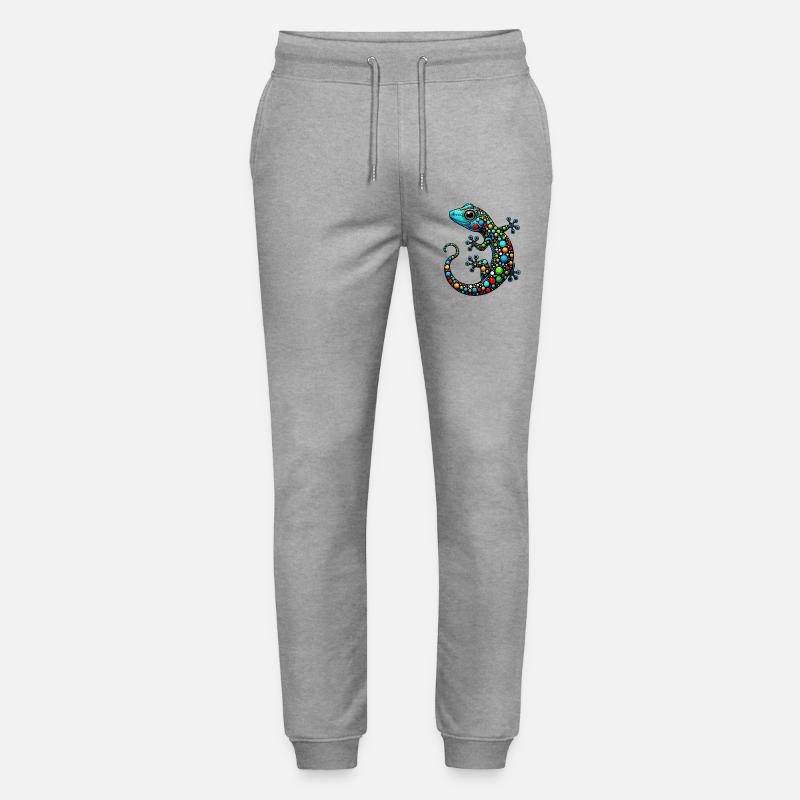 Gecko - Stanley/Stella Unisex Bio Jogginghose Mover  - Grau meliert