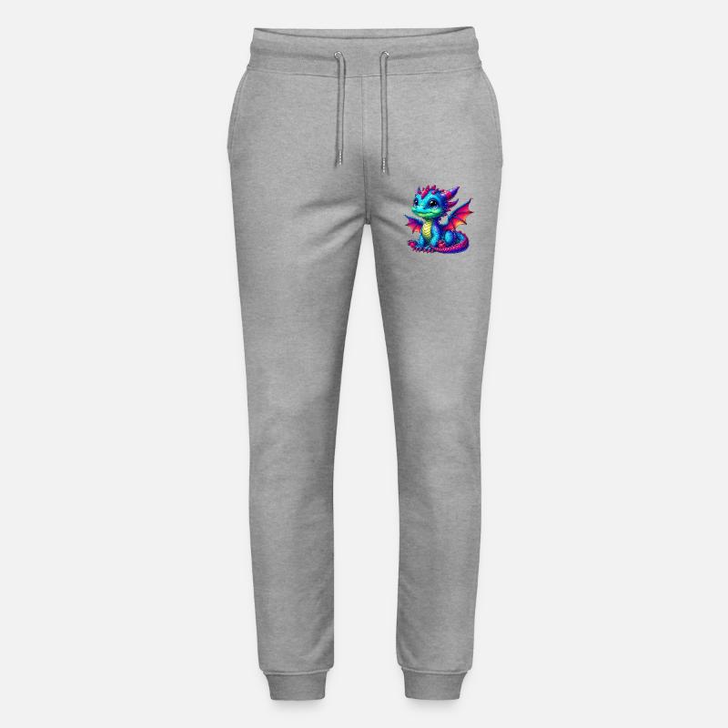 Dragon - Pantalon de jogging bio MOVER Stanley/Stella unisexe - gris chiné