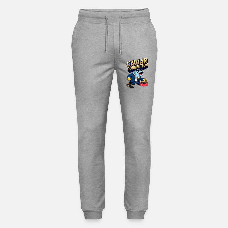 Kaviar Verkäufer - Stanley/Stella Unisex Bio Jogginghose Mover  - Grau meliert