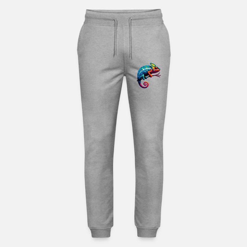 Chameleon - Stanley/Stella Mover Unisex Organic Jogging Trousers - heather grey