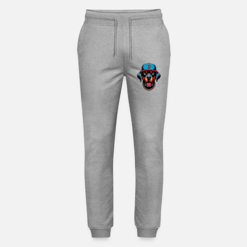 Hund - Stanley/Stella Unisex Bio Jogginghose Mover  - Grau meliert