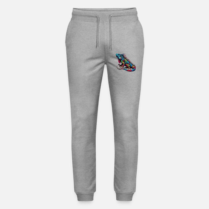 Leguan - Stanley/Stella Unisex Bio Jogginghose Mover  - Grau meliert