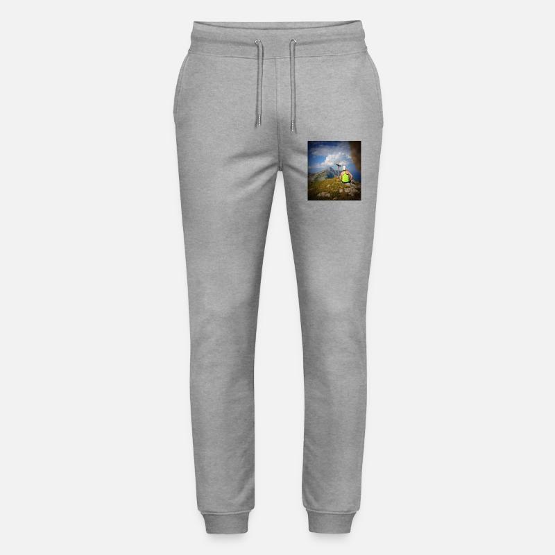 An der Spitze! - Stanley/Stella Unisex Bio Jogginghose Mover  - Grau meliert