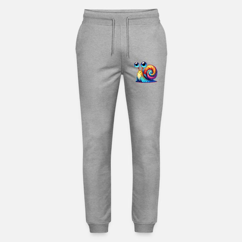 Schnecke - Stanley/Stella Unisex Bio Jogginghose Mover  - Grau meliert
