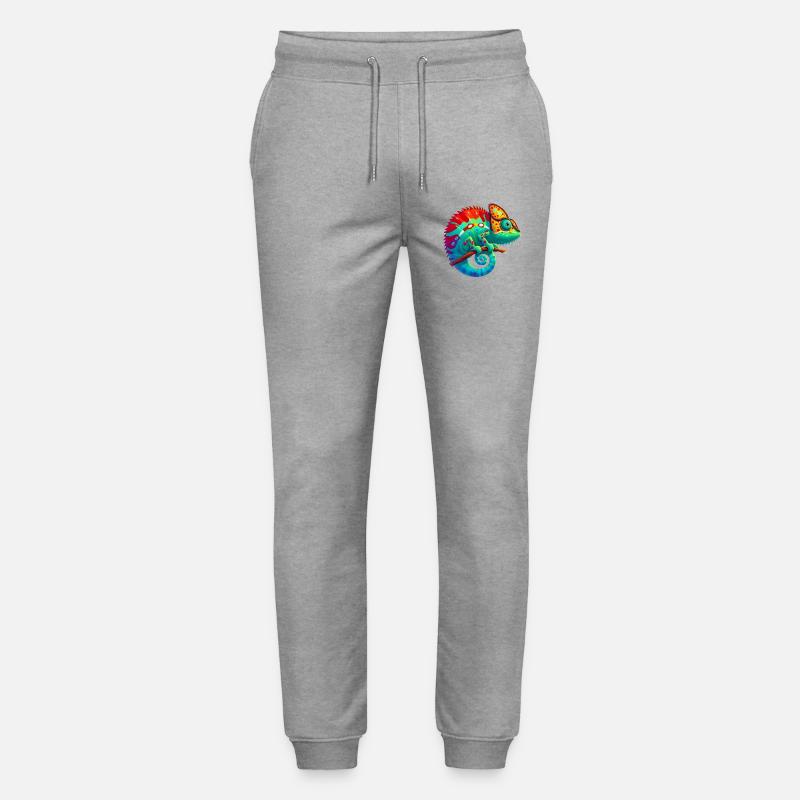 Chamäleon - Stanley/Stella Unisex Bio Jogginghose Mover  - Grau meliert