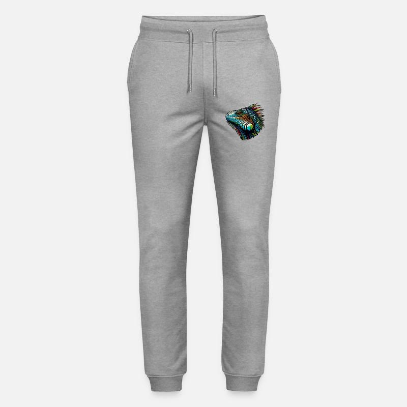 Leguan - Stanley/Stella Unisex Bio Jogginghose Mover  - Grau meliert