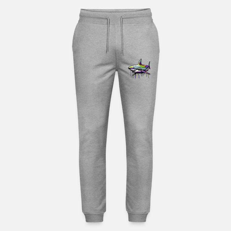 Hai - Stanley/Stella Unisex Bio Jogginghose Mover  - Grau meliert