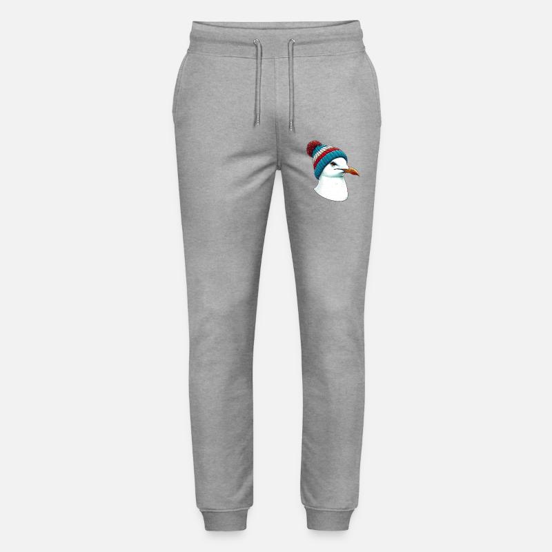 Möwe - Stanley/Stella Unisex Bio Jogginghose Mover  - Grau meliert