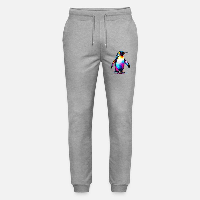 Pinguin - Stanley/Stella Unisex Bio Jogginghose Mover - Grau meliert